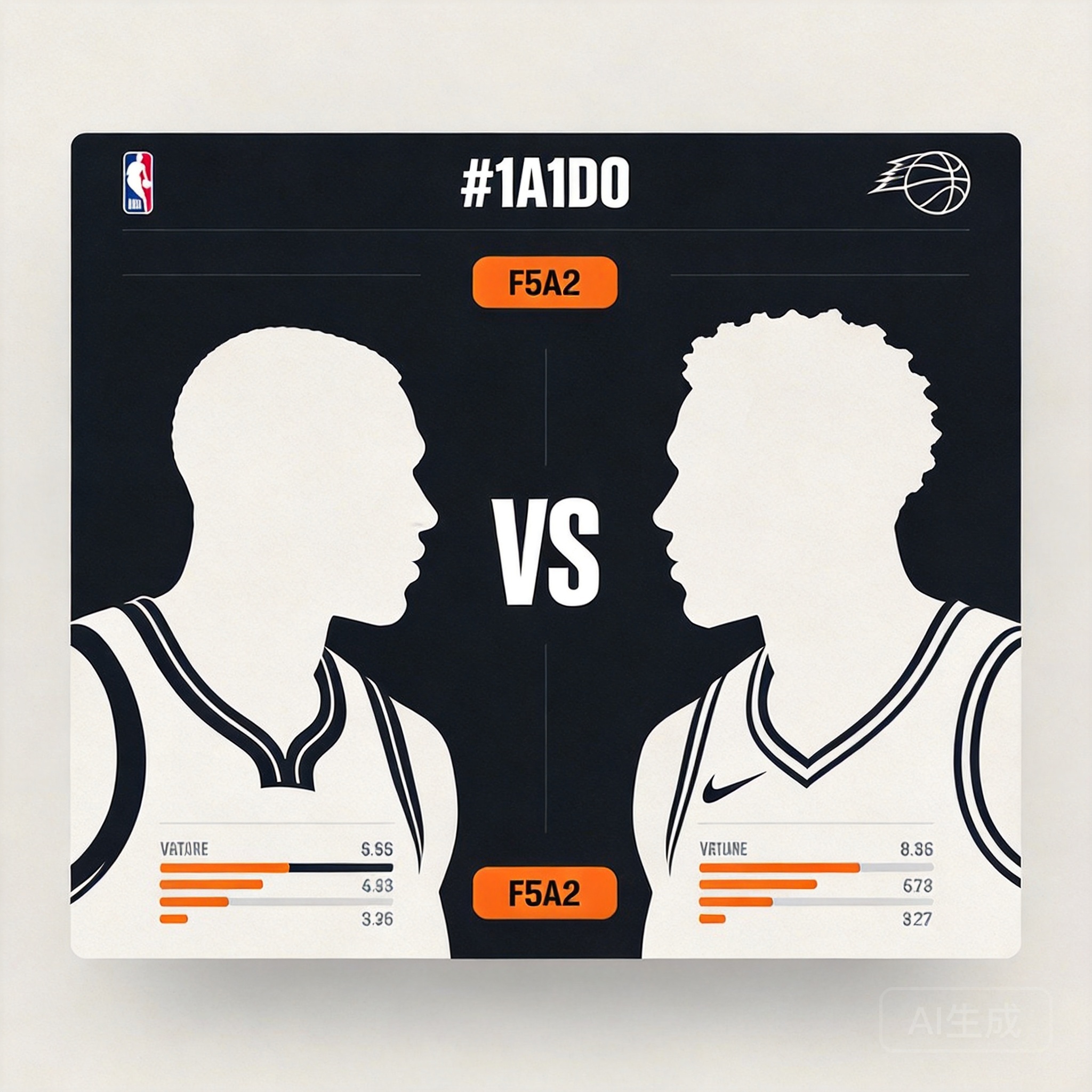 今日NBA比赛赛程主题插画
